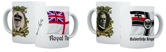 Famous Admirals Coffee Mugs