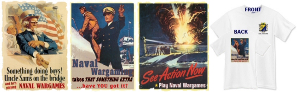 Naval Wargame Poster Shirts