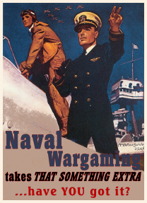 Naval Wargame Recruiting Poster