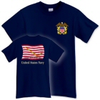 Naval Crest Flag Shirt USN